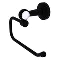 Matte Black Toilet Tissue Holder with Twisted Accents N59550