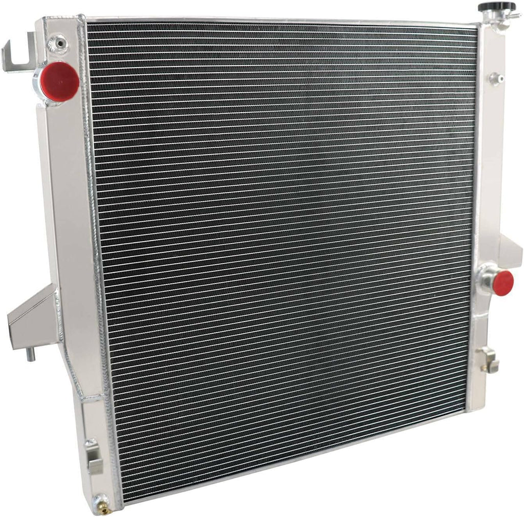 2 Rows Radiator Compatible For Dodge Ram 2500 Ram 3500 Chassis Cab 5.9L 6.7L Cummins 2003-2009 S7463