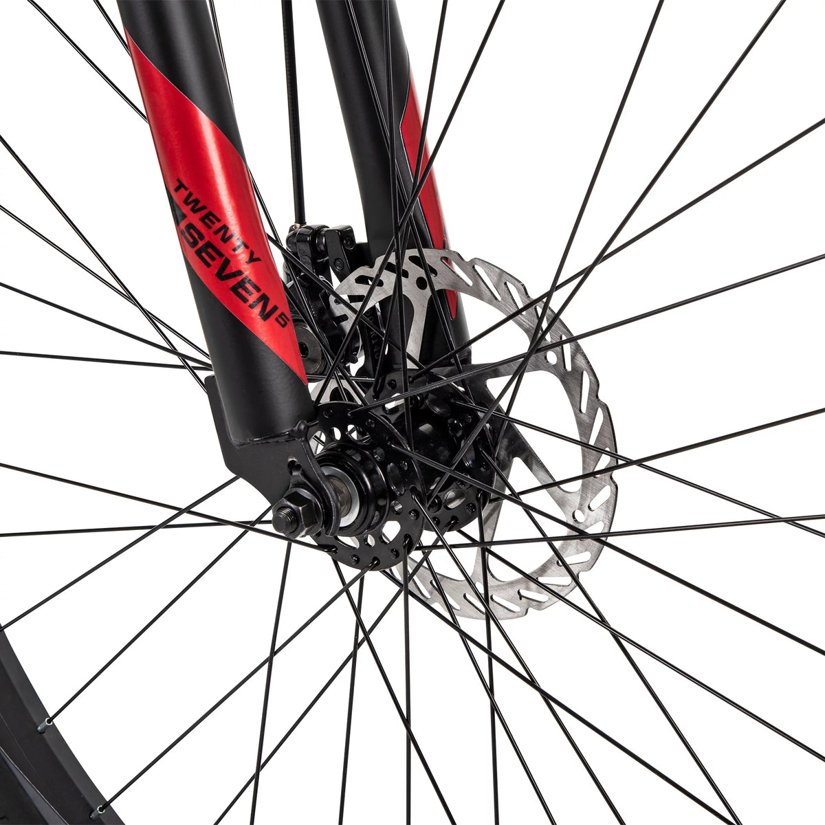 Black and Red 27.5 in. Mountain Bike G9716
