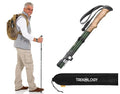 Collapsible Trekking Pole (1pc) Lightweight Walking Stick U9748