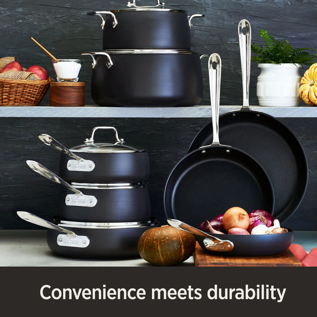 12-Inch Hard Anodized Nonstick Fry Pan with lid V936