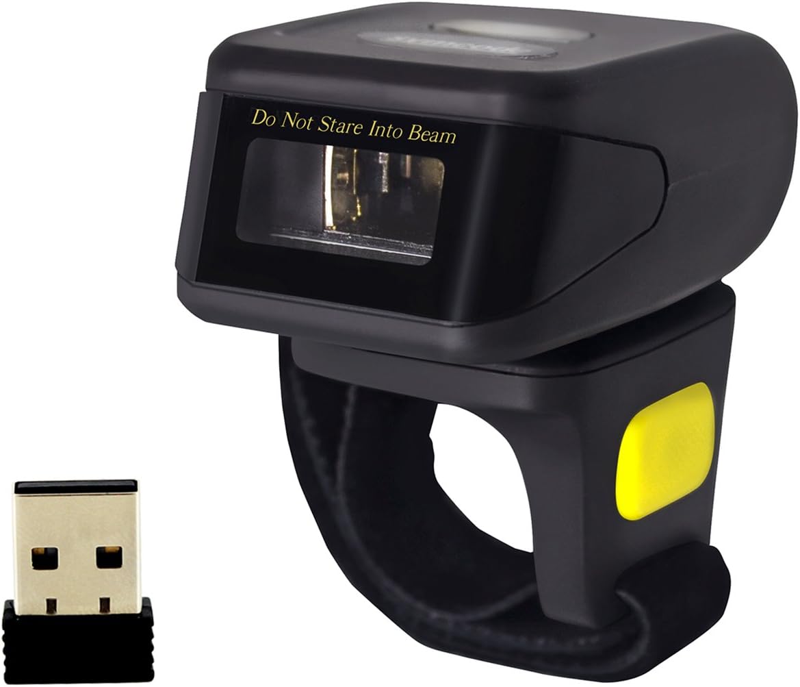 Bluetooth Wireless Ring Barcode Scanner R76182
