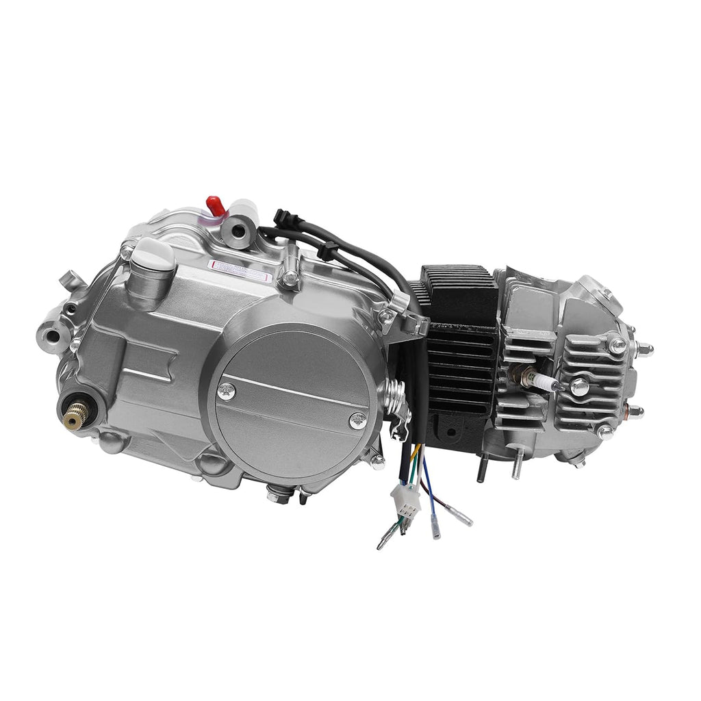 140CC 4 Stroke Engine Racing Motor Kit for Pit Dirt Bike CDI Kick Starter Manual Clutch Horizontal Single Cylinder 4 Speed J834