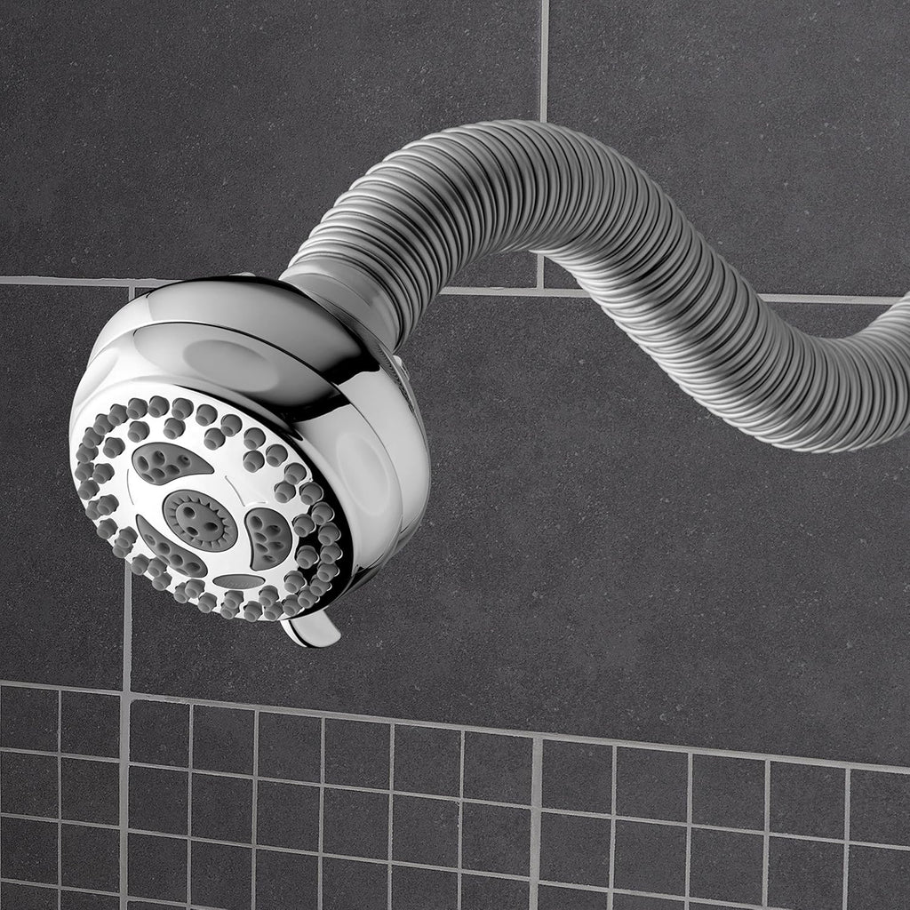 Chrome 6 Mode Adjustable Shower Head 1.8 GPM Pack of 2 V66654