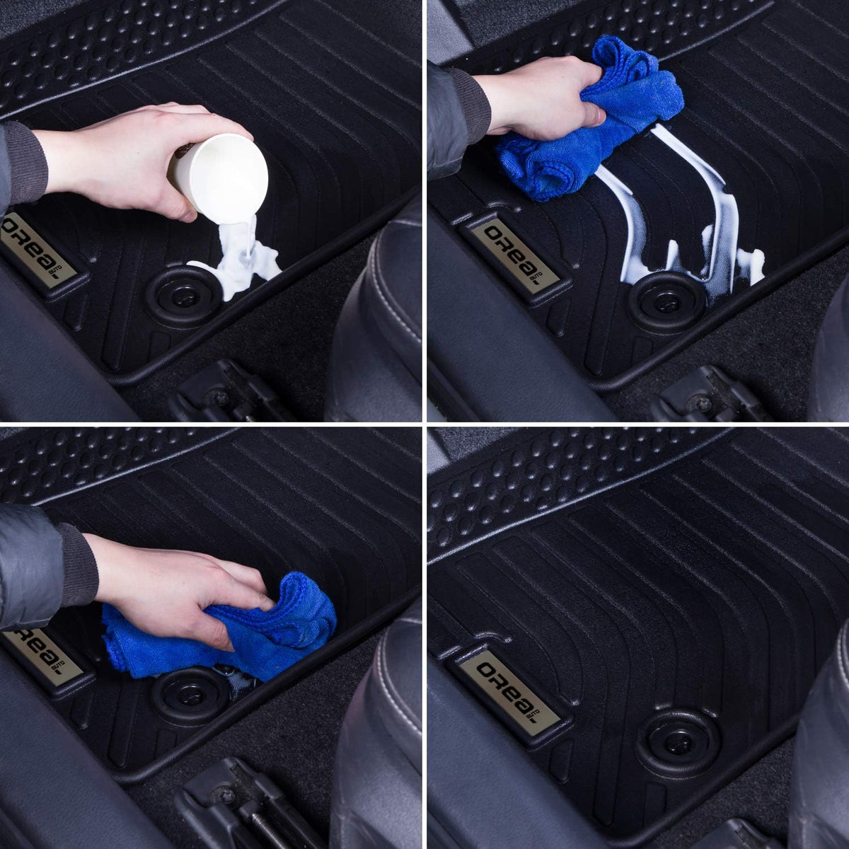 Black Car Mats L7935