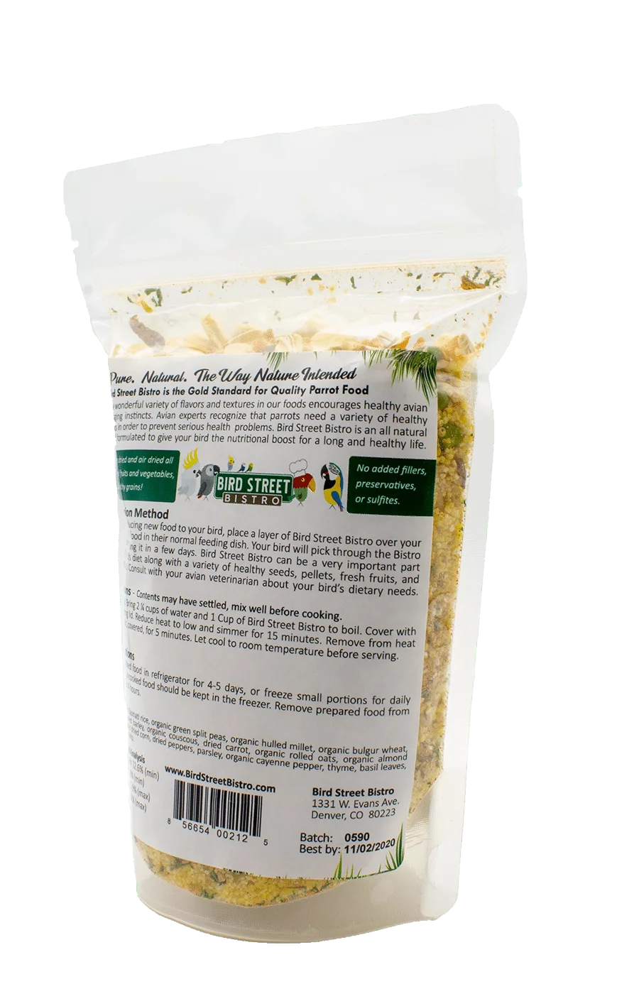 Natural Parrot Food R21649