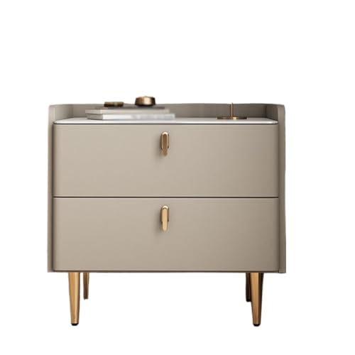 double layer minimalist bedside cabinet H286294
