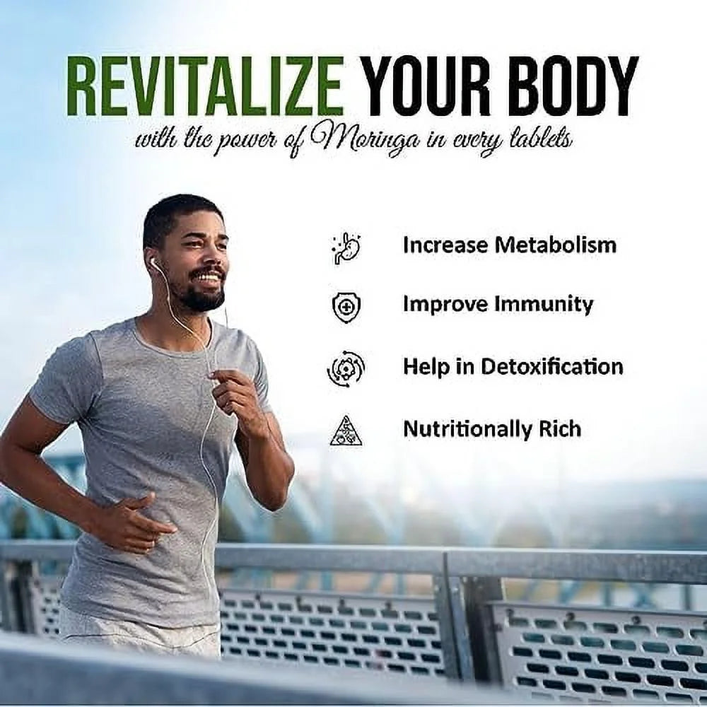 Moringa Tablets 120 Tablets, 500 Mg Each B84169