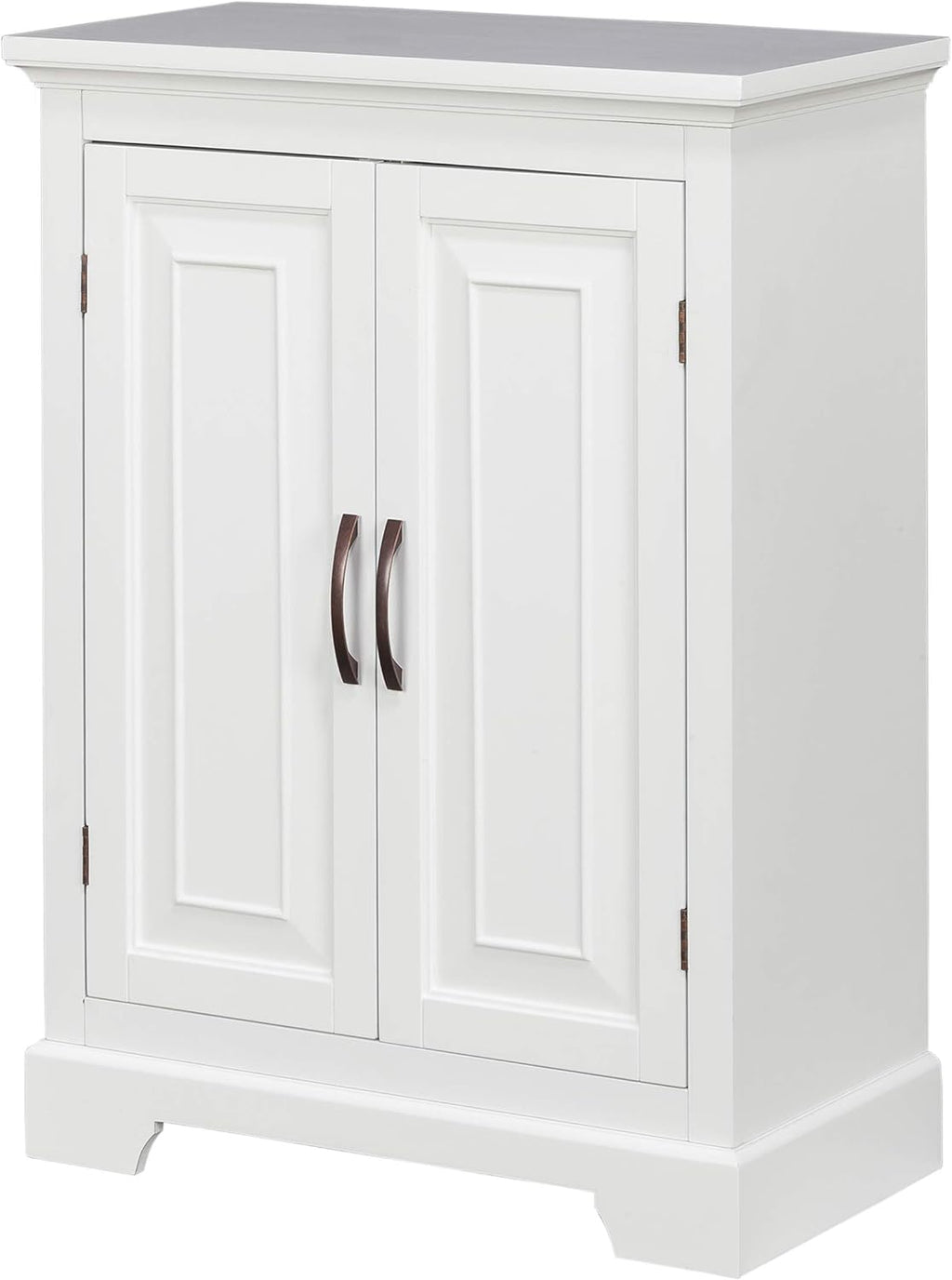 White 2 Door Freestanding Storage Cabinet J3859
