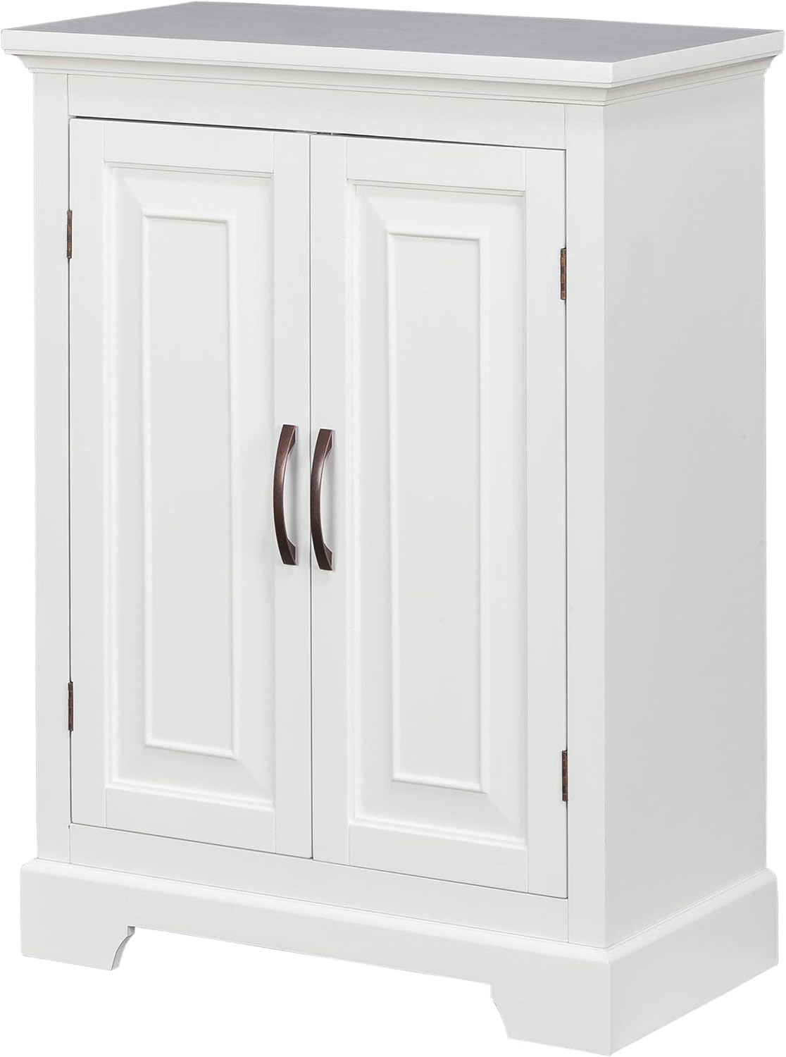 White 2 Door Freestanding Storage Cabinet J3859