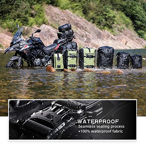 Motorcycle Tail Bag Waterproof Saddle Pannier Bag M663108