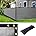 Black 6' x 50' Fence Privacy Screen with Grommets V4345