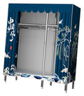 Portable Freestanding Fabric Wardrobe with Clothes Rail And Shelves I6985