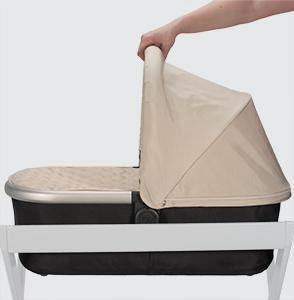 White Bassinet Stand D7086
