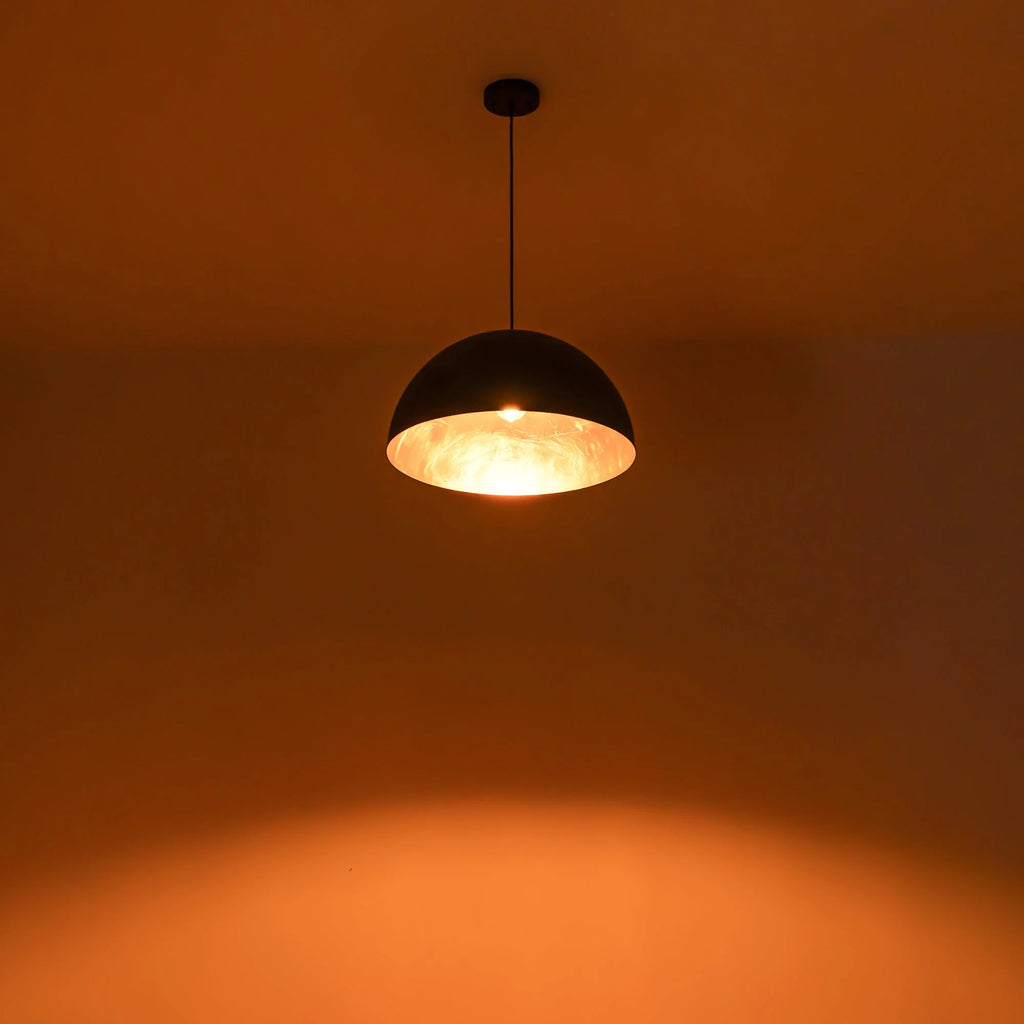 1-Light Dimmable Dome Kitchen Island Pendant E115