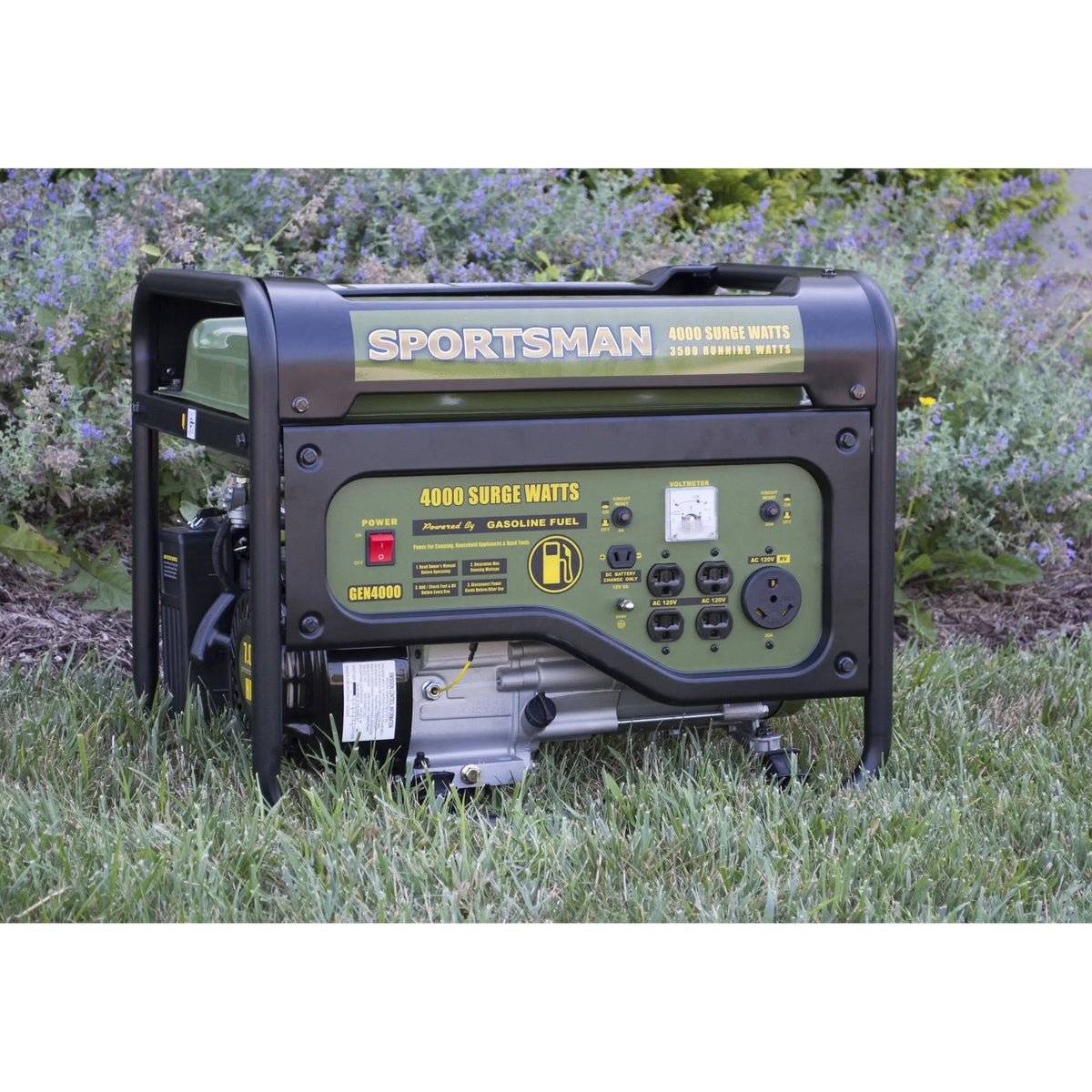 4000W Portable Gasoline Generator W107