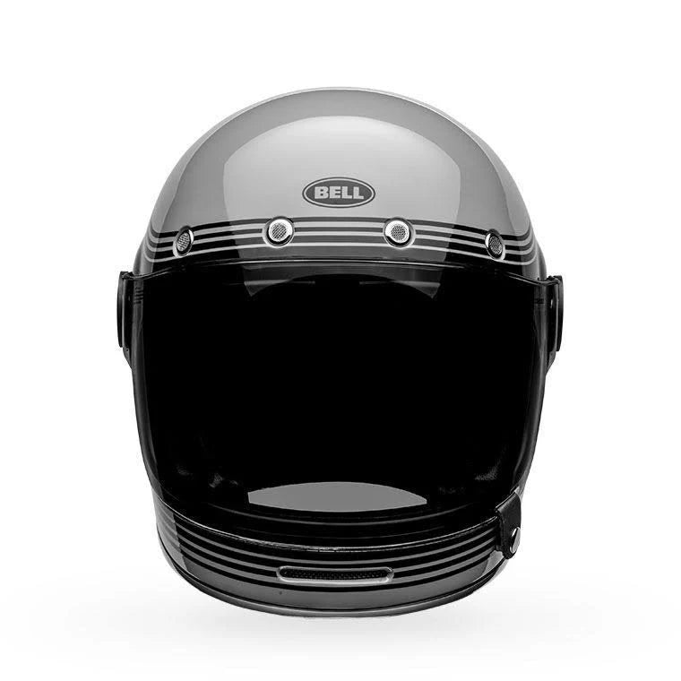 Large Flow Gloss Gray Black Helmet T928