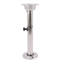 Aluminum 7-Height Adjustable Table Pedestal Stand K935311
