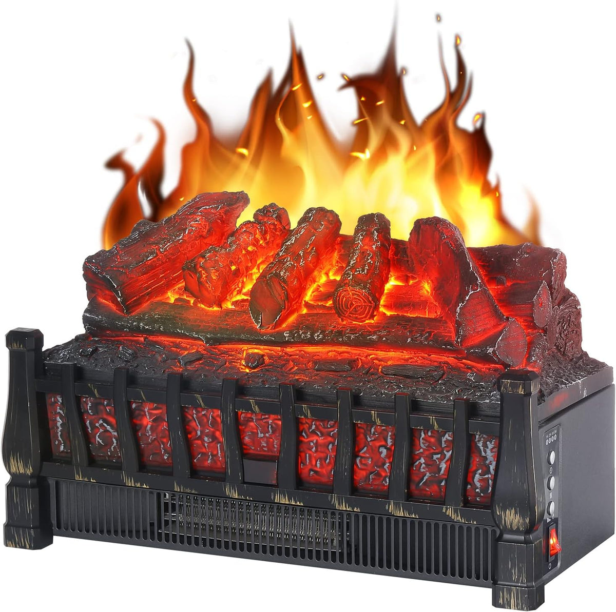 21in Electric Fireplace Inserted Heater B533399