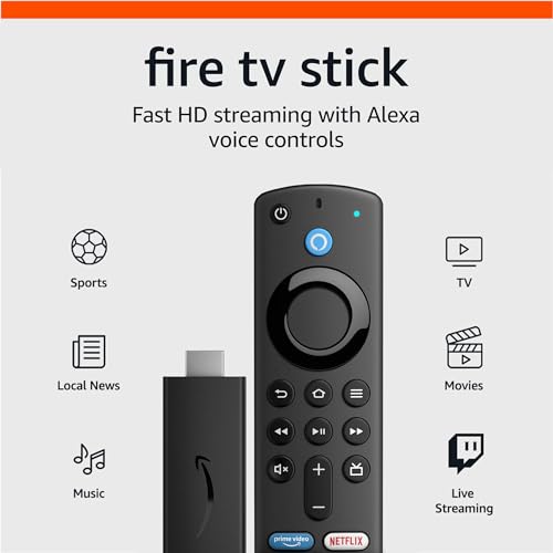 Fire TV Stick with Alexa Voice Remote T20109