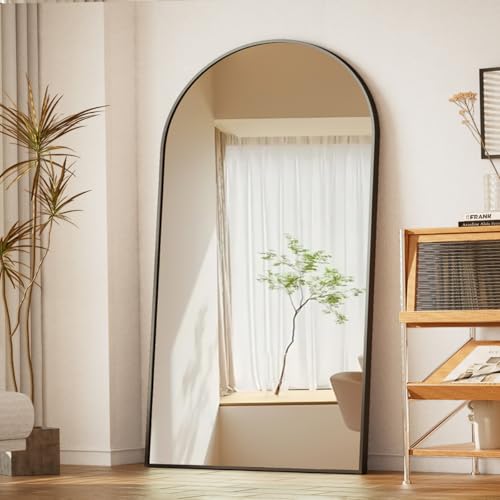 Black Arch Full Length Floor Mirror F58118