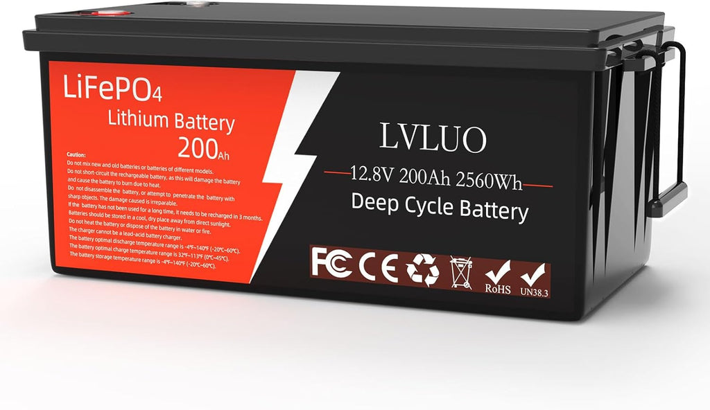 12v 200ah Lithium Deep Cycle Battery N617513