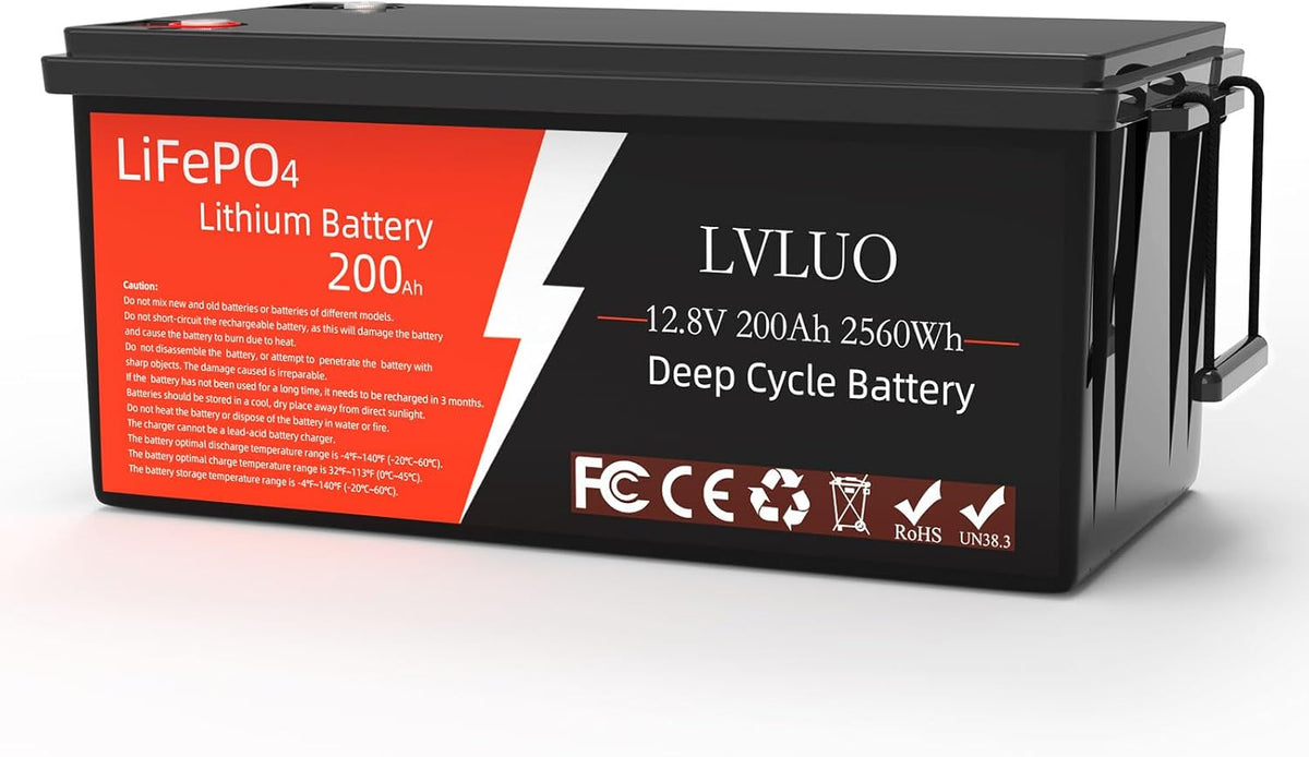12v 200ah Lithium Deep Cycle Battery N617513