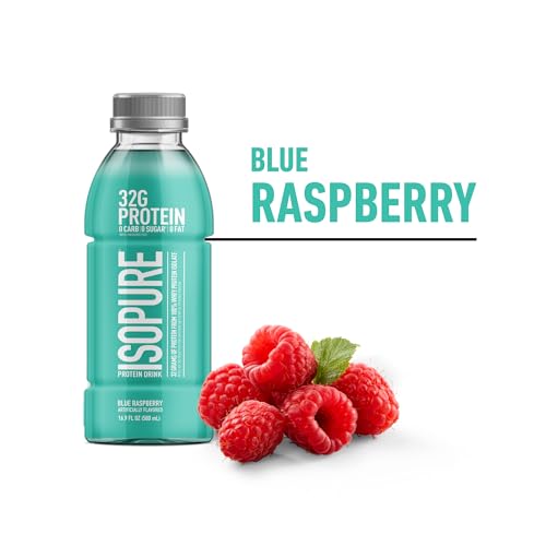 12 Pack Blue Raspberry Whey Protein Isolate D39151