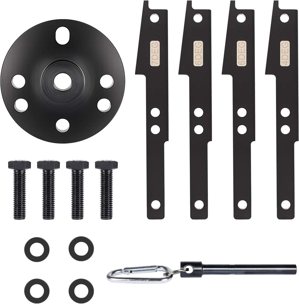 Cam Timing Tool Kit with Injector Cam Puller Heavy Duty Steel 14 PCS E9107