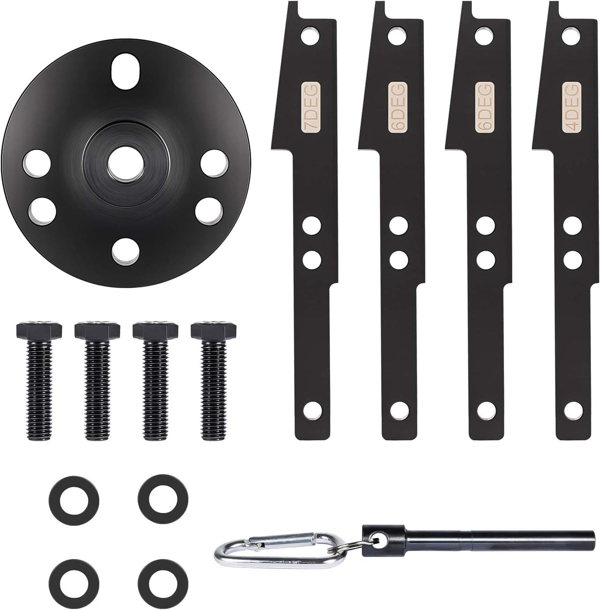 Cam Timing Tool Kit with Injector Cam Puller Heavy Duty Steel 14 PCS E9107
