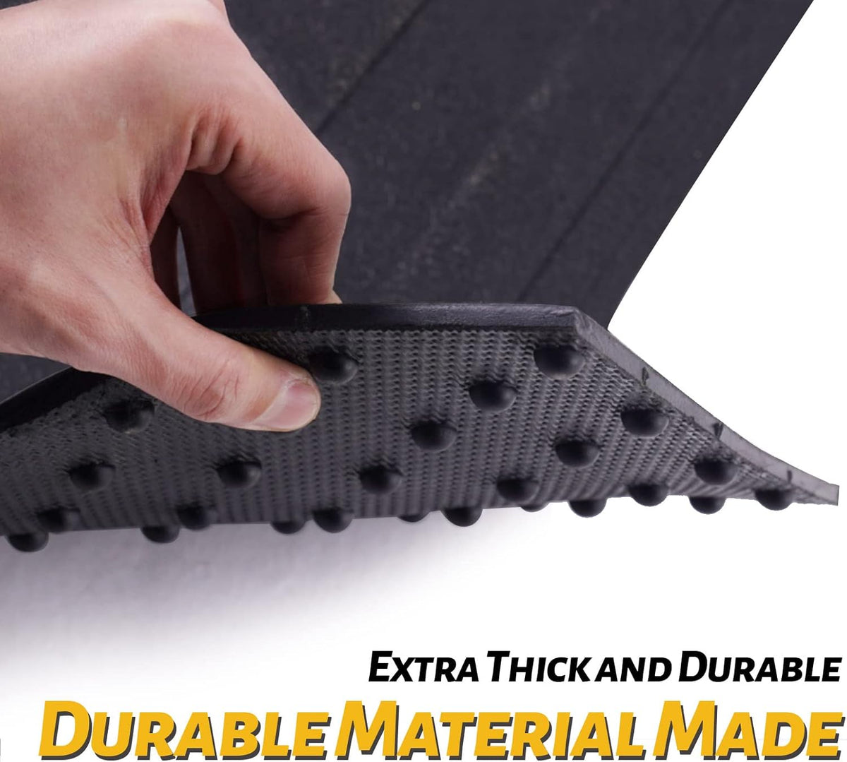 Heavy Duty Rubber Truck Bed Mat Black F356