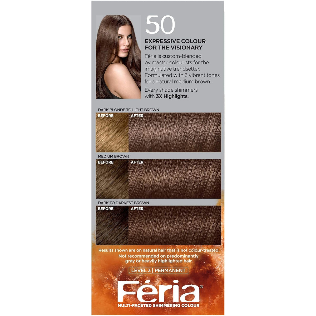 Medium Brown Hair Colour K8078