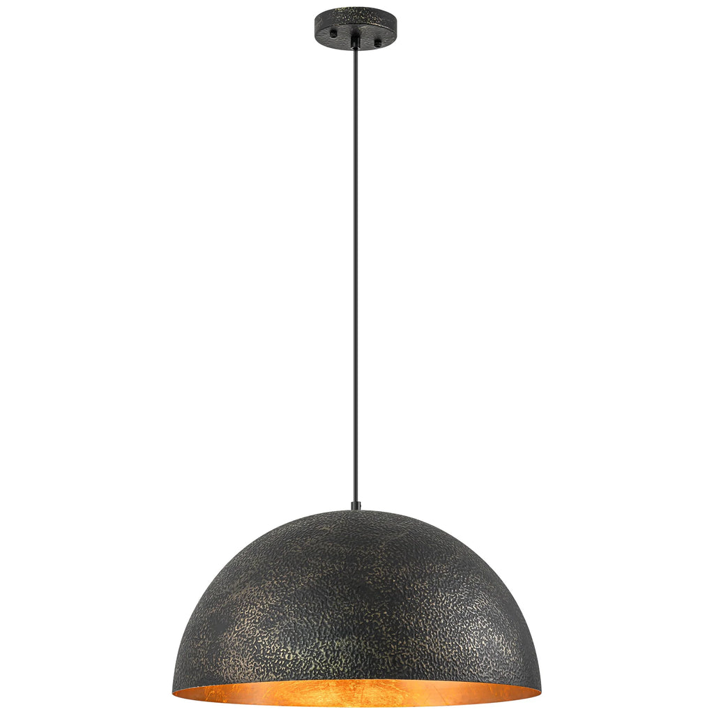 1-Light Dimmable Dome Kitchen Island Pendant E115