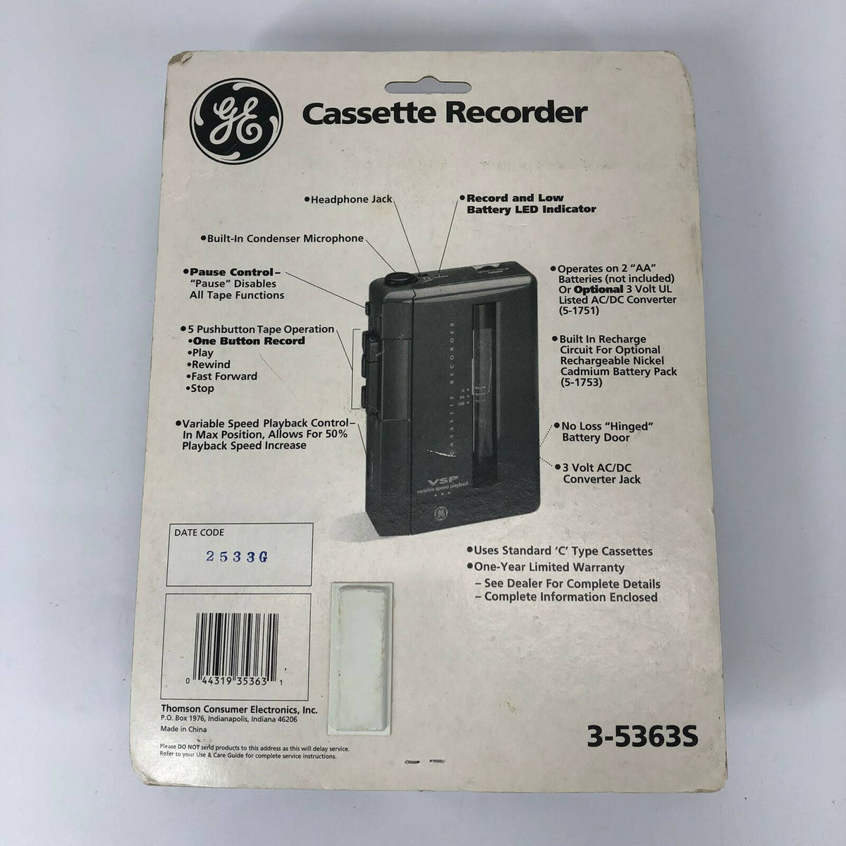 Cassette Recorder I5149