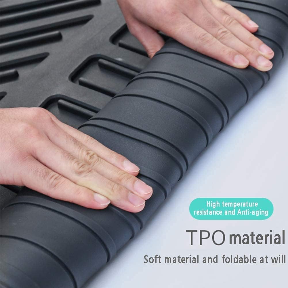 Black TPO Heavy Duty Waterproof Cargo Tray Trunk Floor Mat G8569