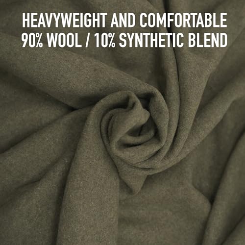 European Surplus Style Wool Blanket G489659
