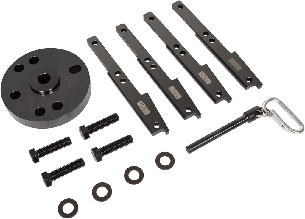 Cam Timing Tool Kit with Injector Cam Puller Heavy Duty Steel 14 PCS E9107