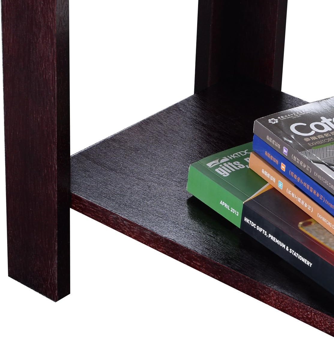 Espresso Wooden End Table X480682