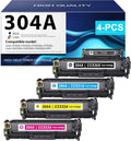4-Pack Remanufactured Toner Cartridges Replacement (1BK+1C+1Y+1M) K911346
