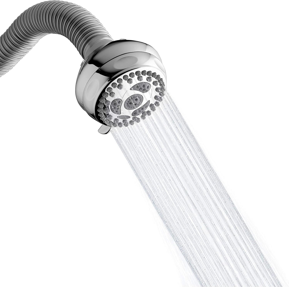Chrome 6 Mode Adjustable Shower Head 1.8 GPM Pack of 2 V66654