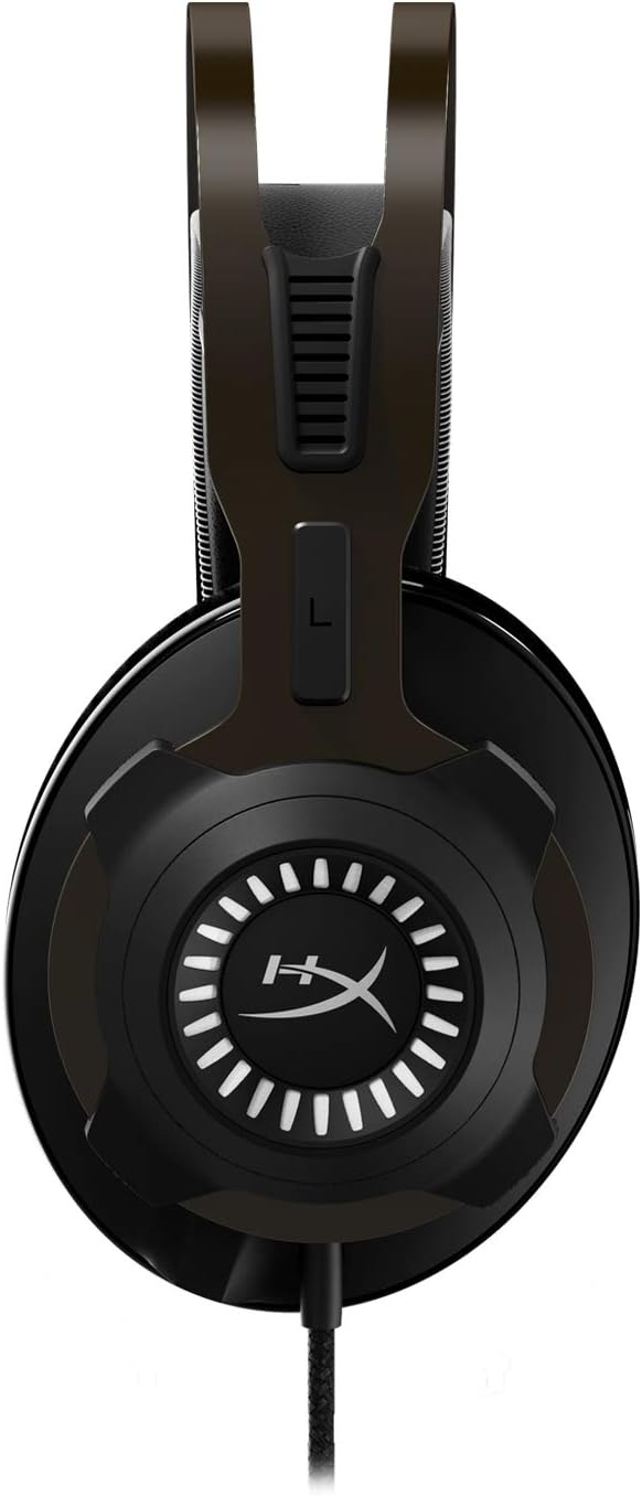 Gaming Headset with 7.1 Surround Sound, Memory Foam, Leatherette, Steel Frame, Detachable Microphone L110626