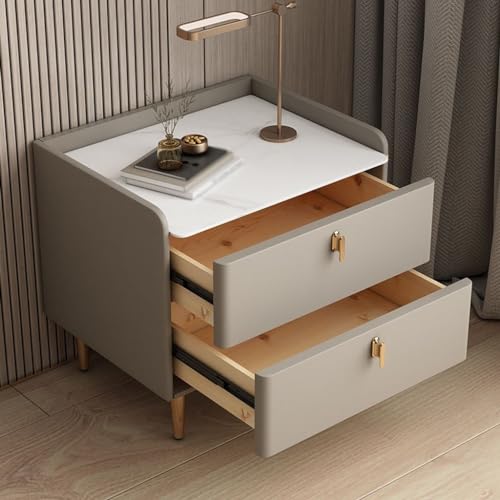 double layer minimalist bedside cabinet H286294