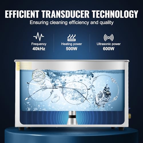 30L Industrial Ultrasonic Cleaner with Digital Timer Heater 40kHz 1100W K94359