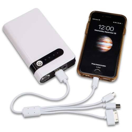 12V Portable Car Battery Jumper and Power Bank with Case 8,000 mAh J229184