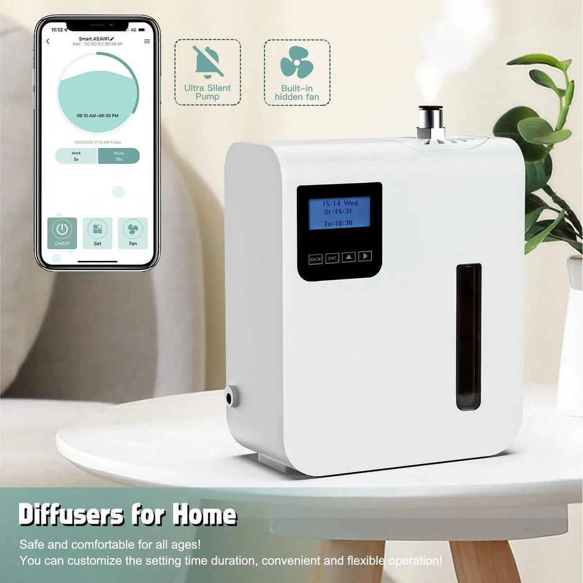 Waterless Essential Oil Diffuser 300ml B1694