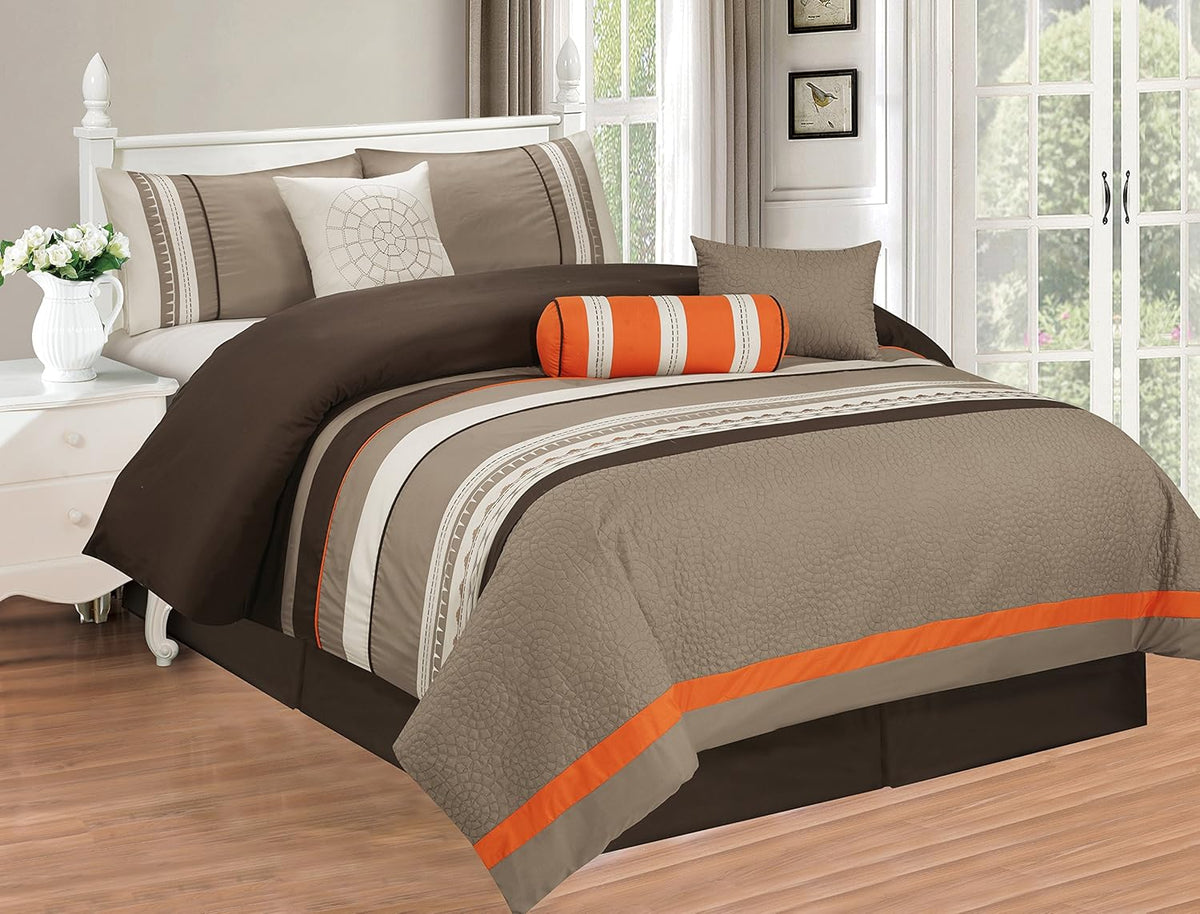 4 Piece Curtain Set with Attached Sheer Backing G12534