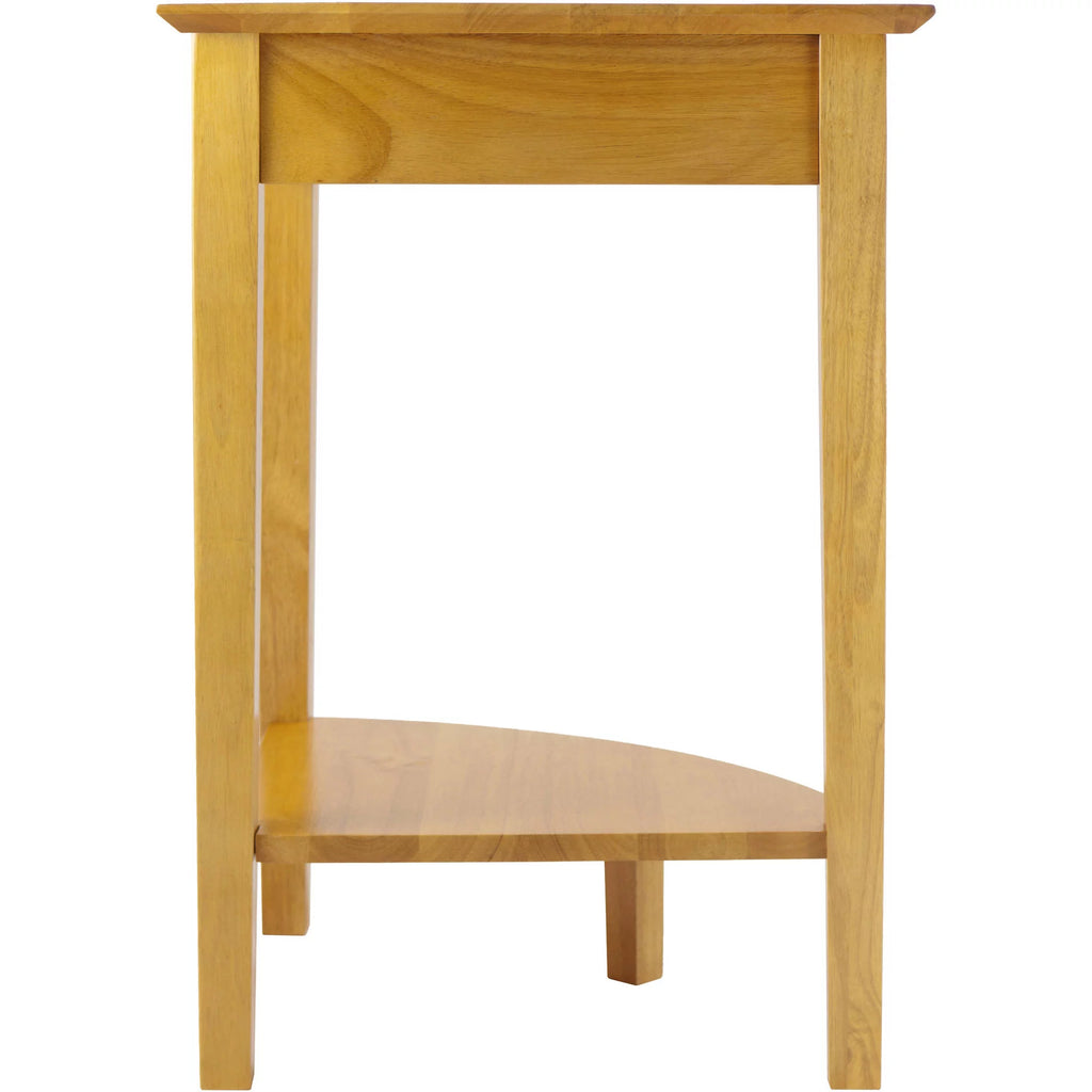 Corner Table Honey Finish A2094