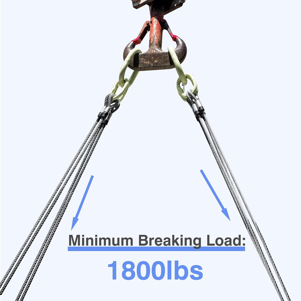 650 ft 7 x 7 Strands T316 Stainless Steel Cable Y27664