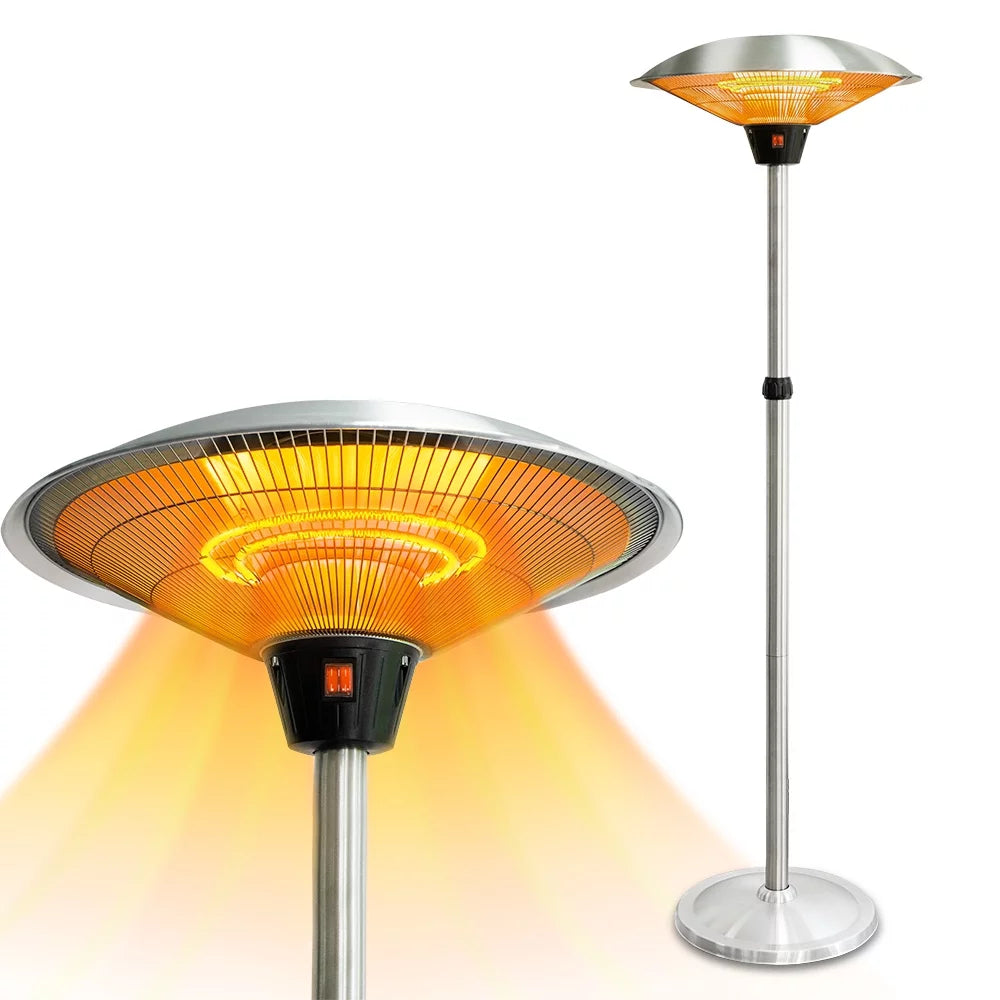 1500W Stainless Steel Patio Electric Heater Q29139