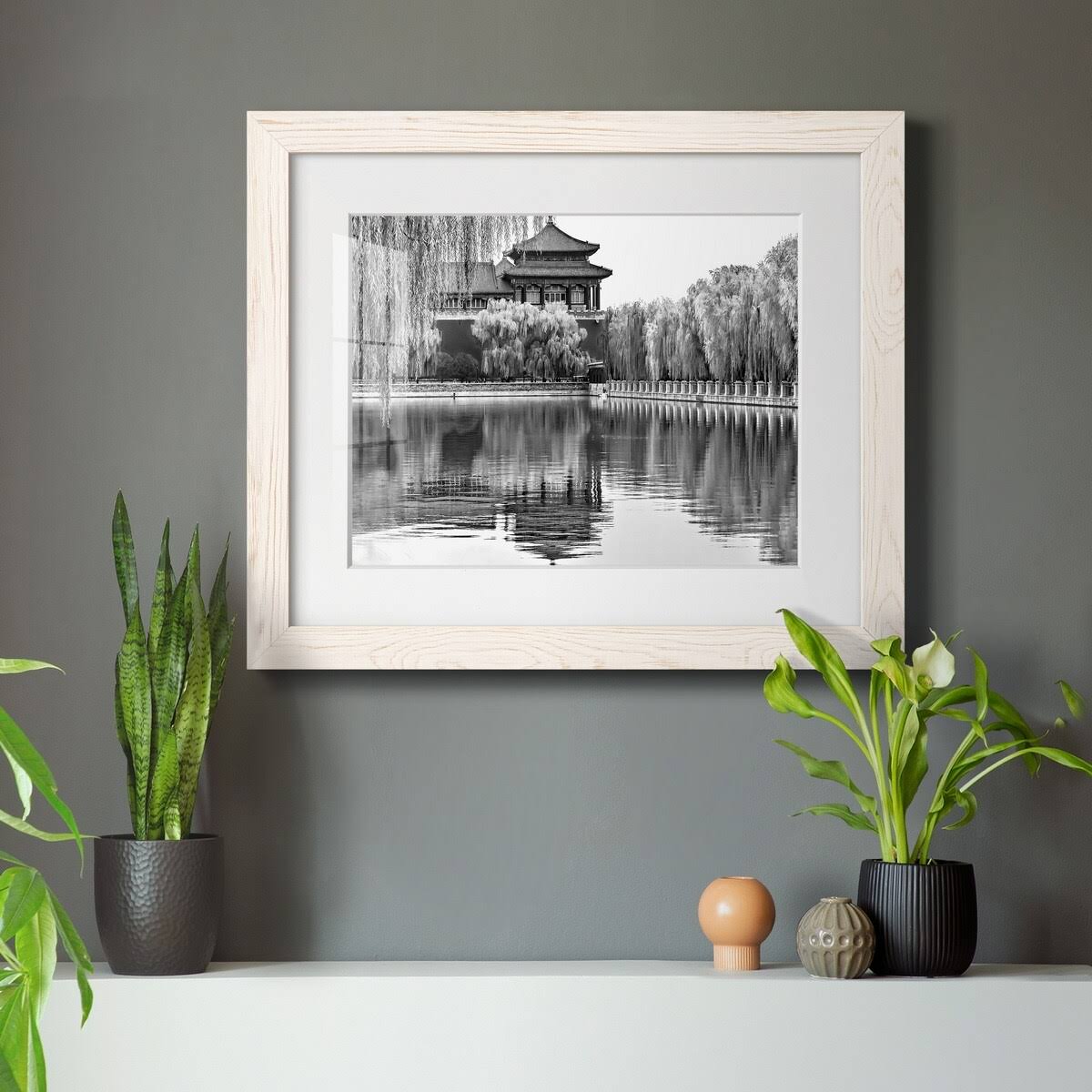 Black Framed Print 23X32 T216